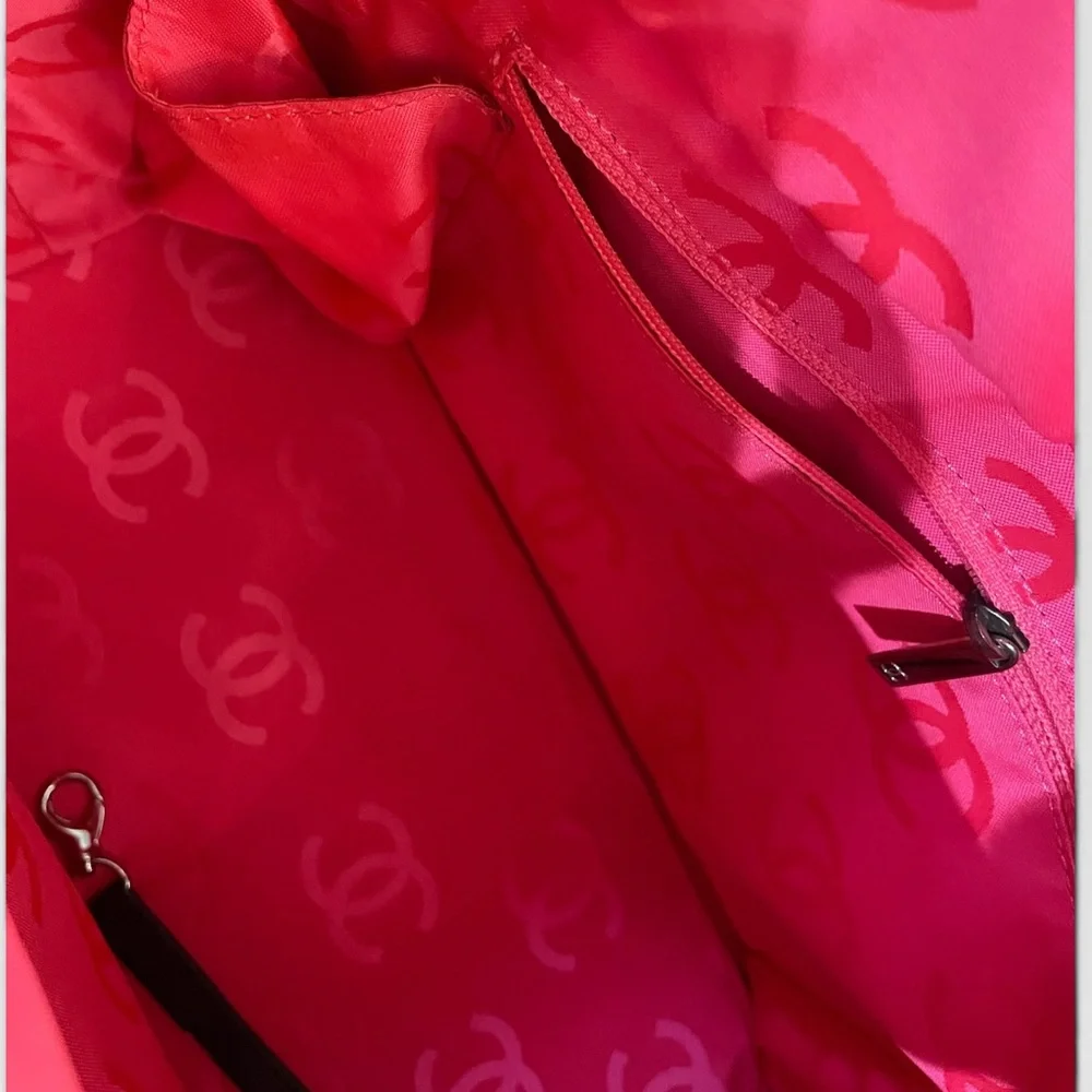 Chanel  Cambon Quilted Lambskin Leather Tote